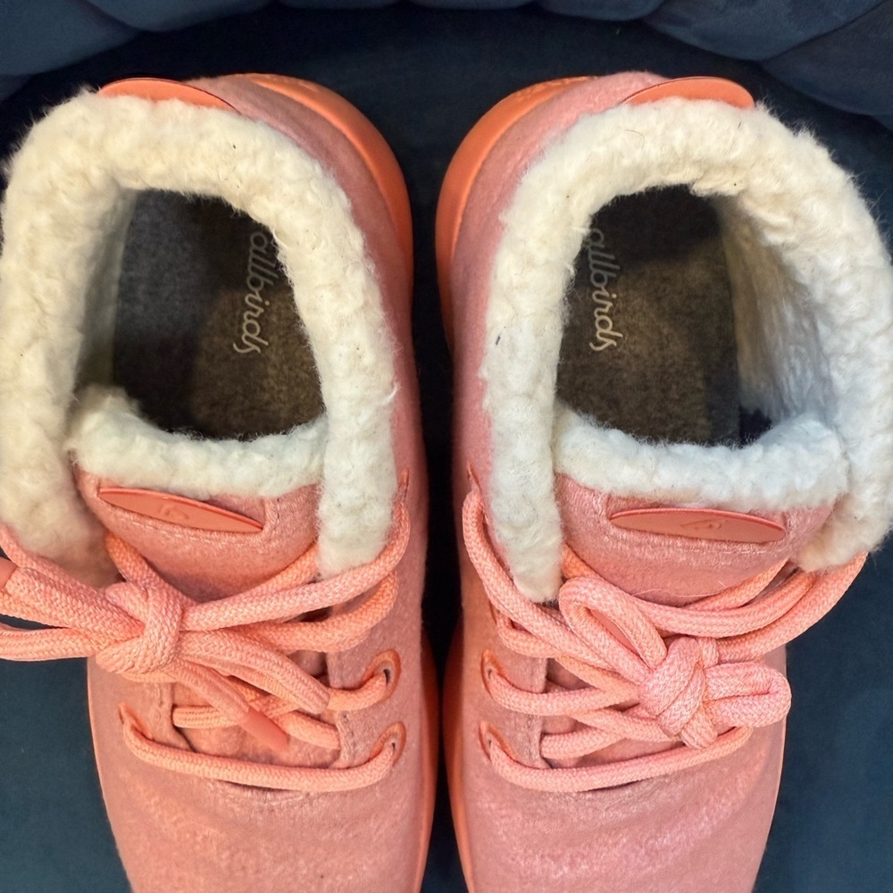Allbirds Pink Cozy Sneakers with Fleece Lining - Picture 2 of 6
